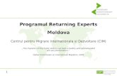 Programul Returning Experts Moldova Centrul pentru Migrare internationala si Dezvoltare (CIM)
