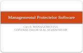 Managementul Proiectelor  Software