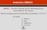 Instruire SIMAC