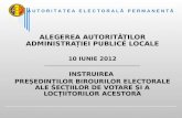 A LEGEREA AUTOR ITĂȚILOR ADMINISTRAȚIEI PUBLICE LOCALE 10 IUNIE 2012