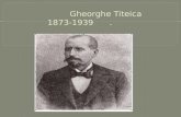 Gheorghe  Titeica 1873-1939      .