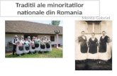 Traditii  ale  minoritatilor nationale  din Romania