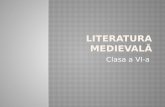 Literatura  medieval ă