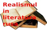 Realismul in literatura rusa
