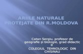 Ariile NATUrale protejate  din R.MOLDOVA