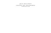 Jean Beaufret - Lectii de filosofie vol. 2
