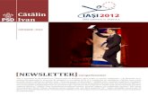 Newsletter Catalin Ivan - ianuarie 2012