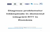 Diagnoza problemelor intampinate in domeniul integrarii rtt in romania studiu adra suceava