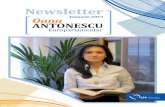 Newsletter Oana Antonescu - ianuarie 2013