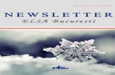 Newsletter ELSA Bucuresti - Editia de iarna