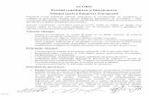 Acord privind constituirea şi funcţionarea Alianţei pentru Integrare Europeană