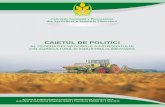 Caietul de Politici al Federatiei Nationale a Patronatului din Agricultura si Industria Alimentara