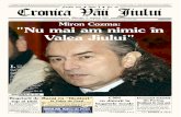 Cronica Vaii Jiului Nr 38, Marti 11 ianuarie 2012