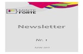 Minte Forte Newsletter nr 1, iunie 2011