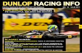 Dunlop Racing Info Nr15