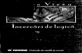Sorin Vieru-Incercari de logica, vol. 2-Paideia (2000)