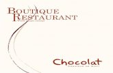 Booklet global presentation boutique restaurant chocolat créateur de goût bucuresti
