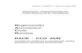 RACR-CCO AUN (certificarea si operarea aeronavelor AUN