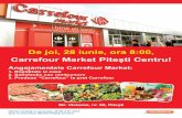 Catalog lansare supermarket Carrefour Market Pitesti Centru!