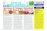 Ziarul Vaii Jiului - nr.  1070 -  26 octombrie 2012