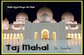 Taj Mahal - imagini din interior