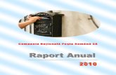 Raportul Anual pe anul 2010 al Companiei Nationale Poşta Română SA