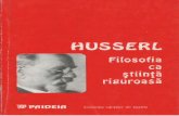 Edmund Husserl - Filosofia ca stiinta riguroasa