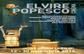 Cinema Elvire Popesco 12 - 30 noiembrie 2014