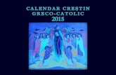 Calendar Crestin Greco-Catolic 2015