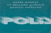 Pierre Manent O Filosofie Politica Pentru Cetatean