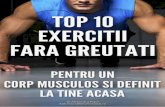 Top 10 Exercitii Fara Greutati