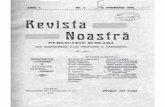 1912 Revista Noastra Nr 1