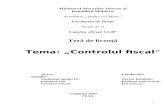 TEZA DE LICENTA ,,Controlul fiscal,.doc