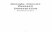 Gheorghetext Hibovski - Povesti Interactive