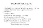 Cursul 3 Pneumoniile Acute