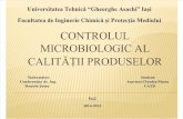 Controlul Microbiologic Al Calității Produselor-pp