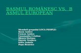 Basmul Romanesc vs Basmul European. Loca People