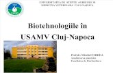 Biotehnologiile in USAMV 2015