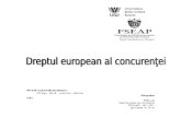 Dreptul European Al Concurenţei