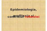 Epidemiologia, Profilaxia Si Controlul Rubeolei