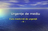 Urgente de Mediu Med Urg