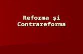 Reforma si contrareforma