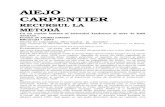 Carpentier, Alejo - Recursul La Metoda