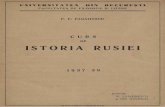 Curs de Istoria Rusiei 1937-1938