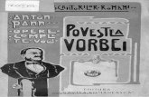Anton Pann - Opere - Poveste Vorbei vol. I