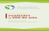 100 Zile de Activitate a Ministrului Mediului
