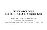 Prof. Dr. Mocanu - Echilibrul Eritrocitar