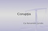 Coruptia CA Fenomen Juridic