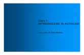 Curs -Introducere in AutoCAD