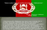 Interventia Militara Multinationala Din Afghanistan